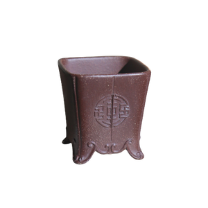Maceta de Arcilla Morada Pequeña, Estilo Chino, para Bonsái, Maceta para Calamus, Mi Tao Xiang - Product Image 5
