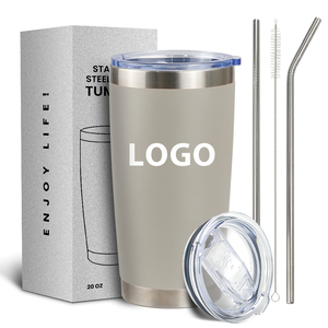 Vaso Térmico de Acero Inoxidable de Doble Pared de 20 oz, Marca Yetic Factory, en Oferta, Taza de Viaje con Aislamiento y Tapa - Product Image 1