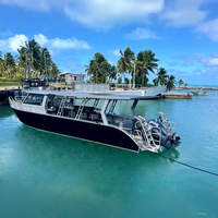 Bateau d'excursion de plongée Liveboard de 11,6 mètres : Transport des plongeurs vers des sites offshore pour des activités de plongée récréatives ou professionnelles