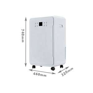 Deshumidificador móvil con pantalla CNC silenciosa y ahorro de energía de alta calidad 60D/L para uso doméstico - Product Image 6