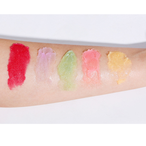 Private Label Vegan Natural Collagen Lip Scrub Set Masker Bibir dan Scrub Exfoliating Pink <span class=keywords><strong>Strawberry</strong></span> Lip Scrub dengan Aplikator - Product Image 2