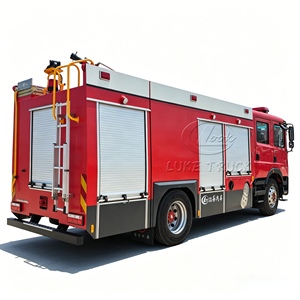 Camion de pompiers de 2000 gallons avec système de commande électrique, utilisation facile, capacité de 8 tonnes d'eau et de mousse, prix compétitif - Product Image 1
