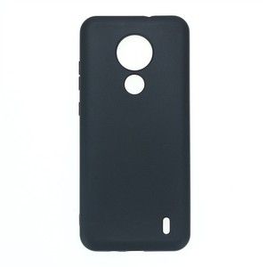 Produttore all'ingrosso opaco TPU custodie morbide smerigliate <span class=keywords><strong>Cover</strong></span> posteriore in Silicone custodia per cellulare Nokia <span class=keywords><strong>C21</strong></span> nero - Product Image 1