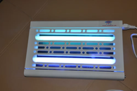 Piège à mouches lumière UVLED Rechargeable piège à insectes volants d'intérieur décoratif attrape-mouches électrique panneau de colle piège à lumière