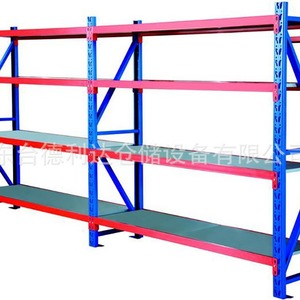DLD-HJ 7 Warehouse Shelving Steel 7 Layer Adjustable Blue Screw Assembly Main Sub Rack - Product Image 2