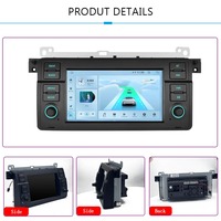BMW E46 M3 1998-2006 için Android 15 araba radyo multimedya Video oynatıcı 2Din 4G WIFI GPS navigasyon Carplay kafa ünitesi 360 kamera