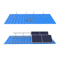 Structure de montage de panneau solaire FarSun Support en aluminium Rails de toit Angle réglable