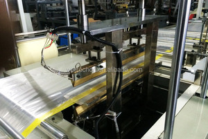 Tự động tốc độ Cao Thêm Mạnh Mẽ Dây Rút Lớn Thùng Rác Túi liên tục-cán strip-thông qua loại túi rác làm máy - Product Image 3