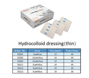 Perawatan luka hidrokoloid penyerap berdandan untuk pengobatan residu kaki - Product Image 5