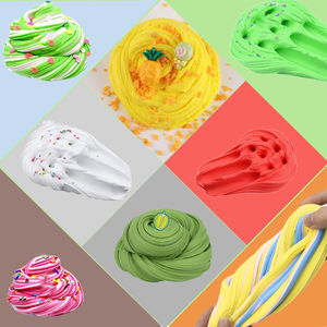 Fournisseurs de slime : Pâte à modeler transparente effet cristal, slime dégradé transparent, boue cristalline non collante et slime moelleux – Vente chaude - Product Image 4
