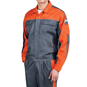 [T-BUC] OEM/ODM TB-723J MARCA COREANA Conjunto de Chaqueta y Pantalones de Trabajo Reflectantes de Poliéster y Algodón con Cintura Elástica - Product Image 1