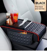 Nouvelle Housse Universelle en Cuir Imperméable pour Accoudoir de Voiture 2025 avec Poches Latérales et Boîte de Rangement pour Voiture