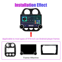 Radio para Auto de 11.8 Pulgadas para Jeep Compass Patriot 2010-2016, Pantalla QLED DIAMOND 2K, Estéreo Android 2Din, Reproductor de DVD para Auto, Carplay, DSP