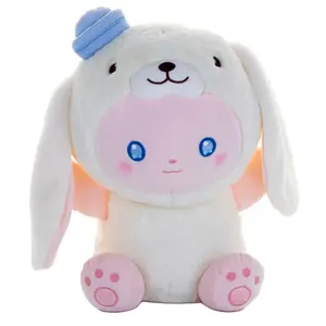 OEM Kids Soft Toys Kissen Benutzer definiertes Logo Stofftier Umarmung Kissen Brinquedo Kawaii Super Soft Animal Toy Gefüllter Lieferant