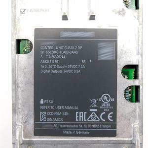 Nouvelle unité de contrôle Sinamics S120 CU310 2 DP 6SL3040 1LA00 0AA0 pour système d'entraînement monoaxe - Product Image 1