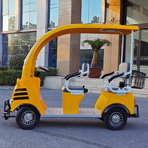 Vehículo Urbano Eléctrico de 3 Pasajeros con Batería BAK, Mini Autobús Turístico Eléctrico para Uso en Zoológicos - Product Image 4
