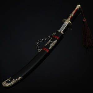 Épée de samouraï de 22 cm, accessoires de cosplay Wildling Blade, produits liés au cinéma et à la télévision, uniforme de garde brodé Flamme Rouge, cadeau pour garçon - Product Image 4