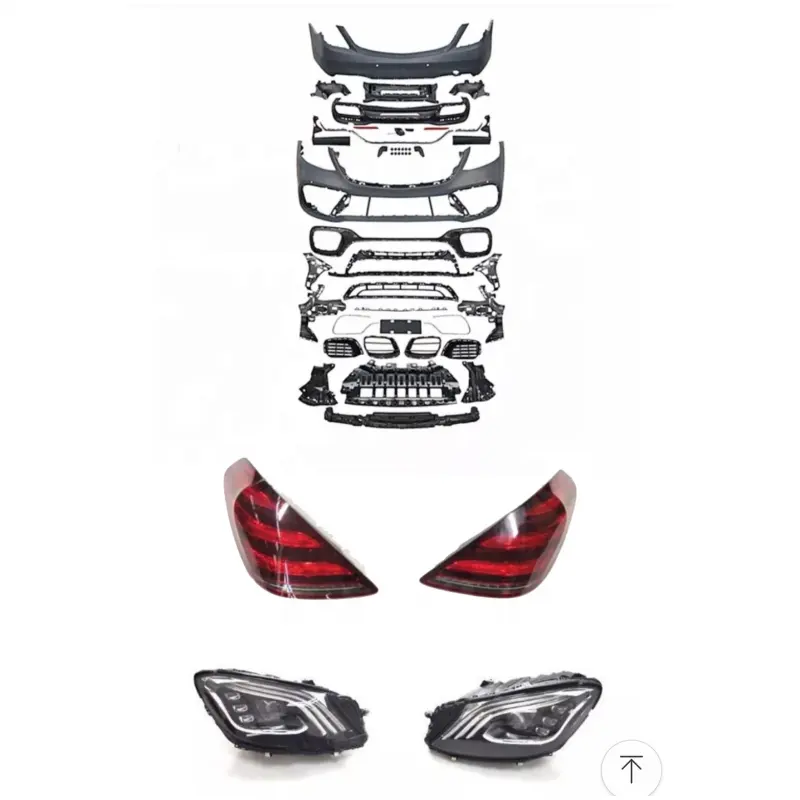 Adequado para Mercedes Benz S-Class S320, S350, modificação W221, W222 Maybach midrange S63, S65 grande surround S450