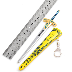 Espada de Juguete Pequeña de Aleación de Zinc de <span class=keywords><strong>Fate</strong></span>/<span class=keywords><strong>stay</strong></span> <span class=keywords><strong>Night</strong></span> Excalibur, 17 cm - Product Image 5