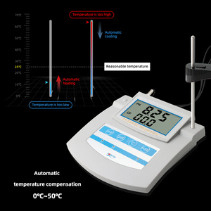 Testeur de qualité de l'eau pH-mètre ORP EC TDS Température pour aquariums, piscines, eau potable et laboratoire - Product Image 4