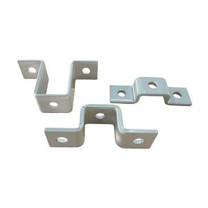 قطع تصنيع معدنية مخصصة عالية الدقة من النحاس والفولاذ المقاوم للصدأ، قطع مختومة ومنحنية من ماركة QK، صنع في شنغهاي، موديل دعامة - Product Image 3