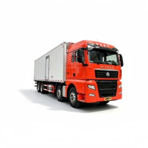 Camion frigorifique diesel manuel 8x4 robuste avec groupe frigorifique international pour la logistique de la chaîne <span class=keywords><strong>du</strong></span> froid, haute capacité - Product Image 1