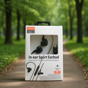 Auriculares deportivos intrauditivos con conector USB-C, audio de alta resolución para teléfonos y tabletas - Product Image 3