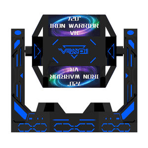 كراسي حركية لملاهي الواقع الافتراضي على شكل قطار الملاهي، مقعدين، سينما 9D للواقع الافتراضي لمراكز ألعاب الواقع الافتراضي - Product Image 1