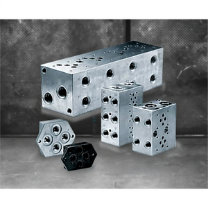 Bloc de soupapes intégré avec filtres hydrauliques et soupape haute pression de conception professionnelle - Product Image 1