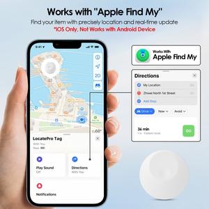 Dispositif anti-détachement mondial pour Airtags iOS - Dispositif de localisation pour enfants et animaux de compagnie pour prévenir la disparition (pour Apple) - Product Image 2