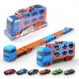Jouets pour bébés dinosaures, modèle de super voiture, jouet en métal moulé sous pression, échelle 1:50, petites voitures en plastique à tirer en arrière pour enfants - Product Image 2