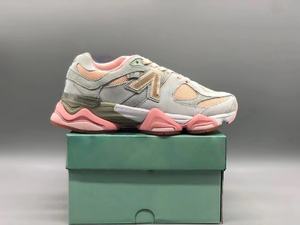 Calzado Deportivo de Malla Transpirable y Cuero de Lujo Modelo 9060, Diseño de Alta Calidad 2026, Zapatos Casuales de Moda para Hombre y Mujer - Product Image 4