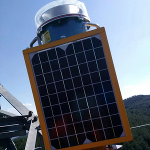 Luz de advertencia de avión <span class=keywords><strong>Led</strong></span> <span class=keywords><strong>solar</strong></span> Luz De Torre <span class=keywords><strong>Baliza</strong></span> Intensidad media Tipo B Luz de obstrucción intermitente roja - Product Image 1
