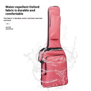 Sac à dos pour guitare électrique, basse, instrument, en tissu Oxford en nylon personnalisé, sac à bandoulière en coton épais pour orgue électronique musical - Product Image 4