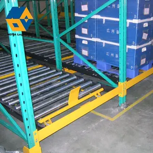 NOVA Logistics Warehouse Steel Pallet Automation Heavy Duty Equipment Roller Racking System/