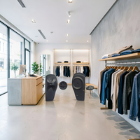 Étiquette de sécurité RFID UHF réutilisable pour vêtements, étiquette antivol EAS pour les magasins de détail