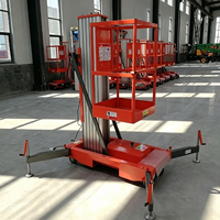 Elektrische Hydraulische Hebebühne aus Aluminiumlegierung mit 150-300kg Tragfähigkeit und 4-22m Höhenbereich für Materialtransport