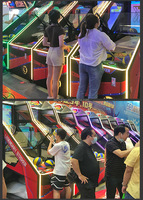 Pièces de monnaie électroniques en gros d'usine font fonctionner des machines de basket-ball de console Machine de basket-ball d'arcade de club de minuit pour enfants d'intérieur