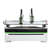 VENTE FLASH Routeur CNC de marque MC avec commande Syntec et moteur pas à pas, déplacement 1300x2500 pour le bois/l'acrylique/la pierre/le métal