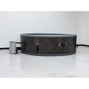 Bain à remous <span class=keywords><strong>gonflable</strong></span> portable, <span class=keywords><strong>spa</strong></span> extérieur rond, bain à remous <span class=keywords><strong>gonflable</strong></span> avec système de chauffage - Product Image 4