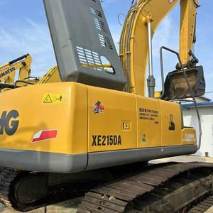 Excavatrice sur chenilles d'occasion XE215DA, 21 tonnes, hydraulique, avec godet jaune pour travaux de terrassement et de construction - Product Image 1