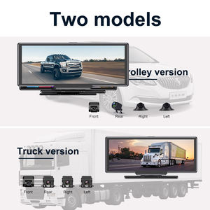 Cámara para Auto 4G con IA, 4 Canales, Grabación ADAS, DMS, GPS, CMSV6, DVR para Auto, 4 Canales, Dashcam Inteligente, Aplicación Remota, Pantalla Táctil de 10 Pulgadas - Product Image 5