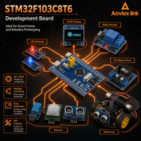 Placa de Sistema Mínimo para Aprendizaje de Microcontroladores ARM Core STM32F103C8T6 STM32F103C6T6
