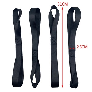 Nylon vòng lặp mềm Tie xuống Extender dây đai nặng nhiều vành đai an toàn cho Trailer, xe đạp, xe máy, hàng hóa, kayak - Product Image 2