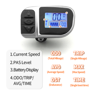 <span class=keywords><strong>TongSheng</strong></span> DZ2 moteur d'entraînement moyen VLCD6 écran LCD avec prise de connecteur étanche mâle 6Pin pour Kit de vélo électrique - Product Image 3