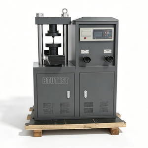 Machine d'essai de flexion semi-automatique 300kN EN ASTM pour béton et mortier, avec système d'alimentation en huile et cadre à deux colonnes - Product Image 1