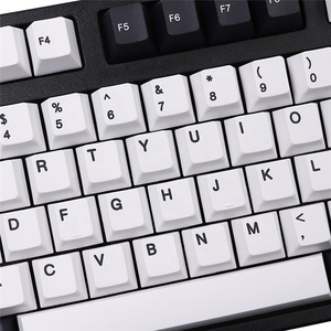 Teclas GMK Cherry V2 PBT, perfil Cherry, 135 teclas, sublimación de tinta, blanco y negro, para teclado mecánico, distribución <span class=keywords><strong>UK</strong></span>/IT/DE/US/FR/ES - Product Image 2