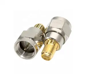 Conector Coaxial F macho a SMA hembra, buena calidad, gran oferta