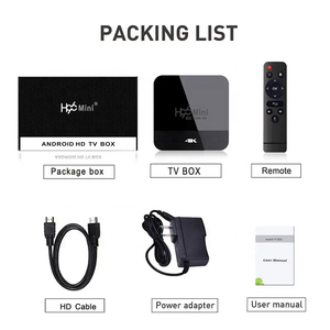 H96MINI H8 อัปเดต RK3228A แรม 2GB รอม 16GB ระบบ Android 9 กล่องทีวี <span class=keywords><strong>4K</strong></span> IPTV - Product Image 6