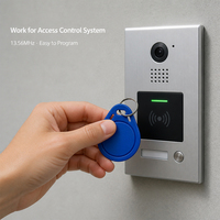 Intelligenter Schlüssel RFID-Zugangskontrolle ID/IC-Karte 1-10cm Lesereichweite Mini-Tag Wasserdichtes ABS-Material